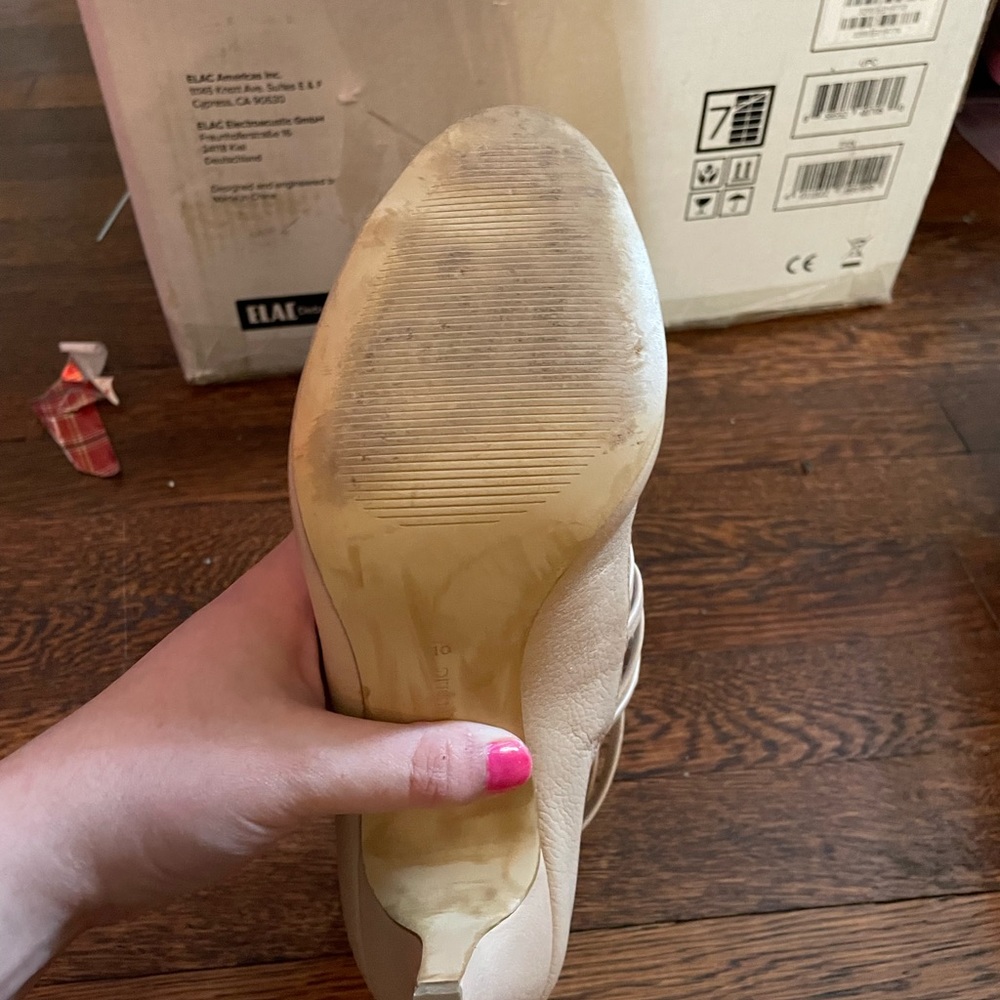 Banana Republic Nude Preslie Heels - Picture 3 of 4